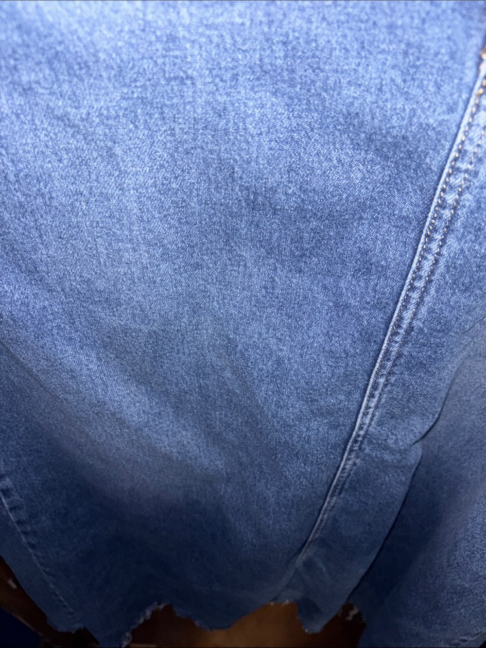 Universal Thread Dark Blue Denim Jeans with Contrast Stitching - Picture 6 of 15